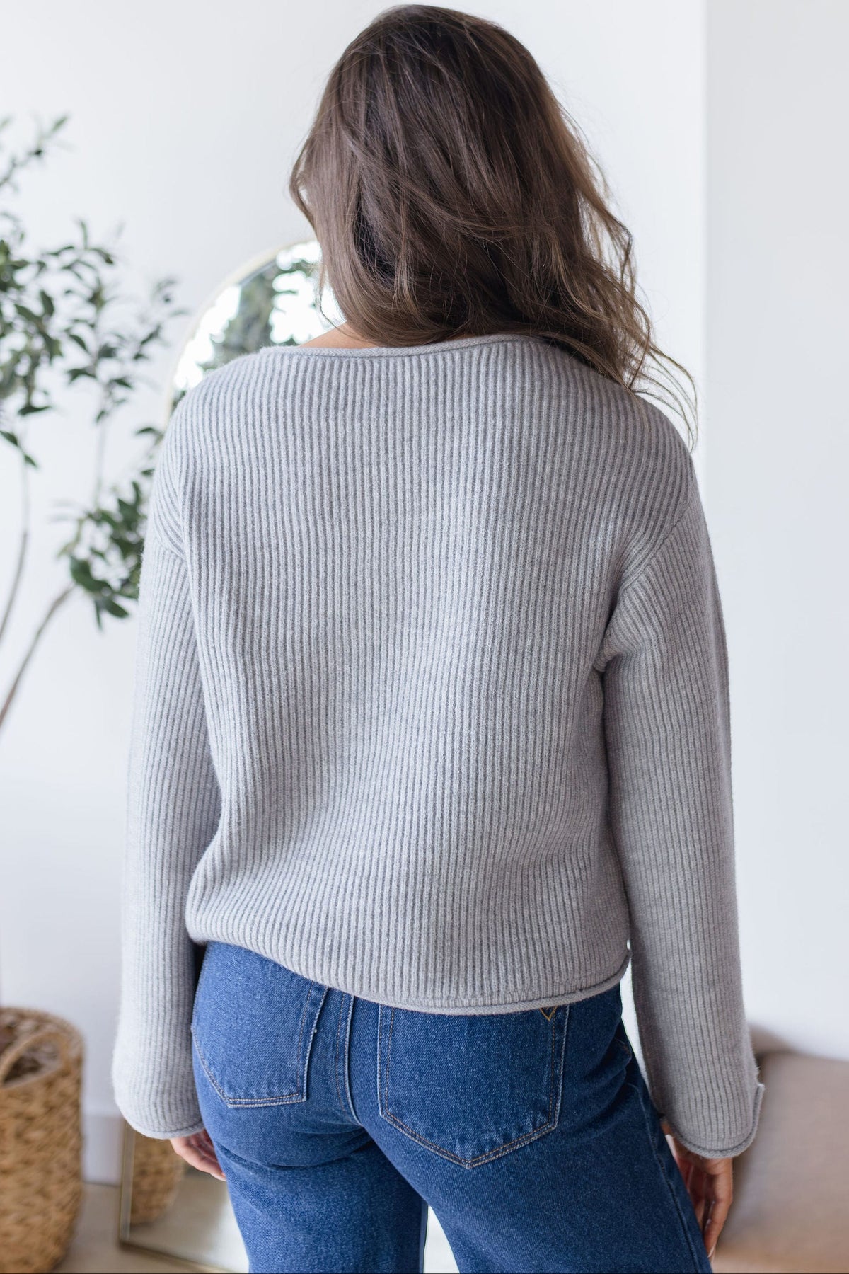 Gentle Fawn Elara Sweater Heather Grey