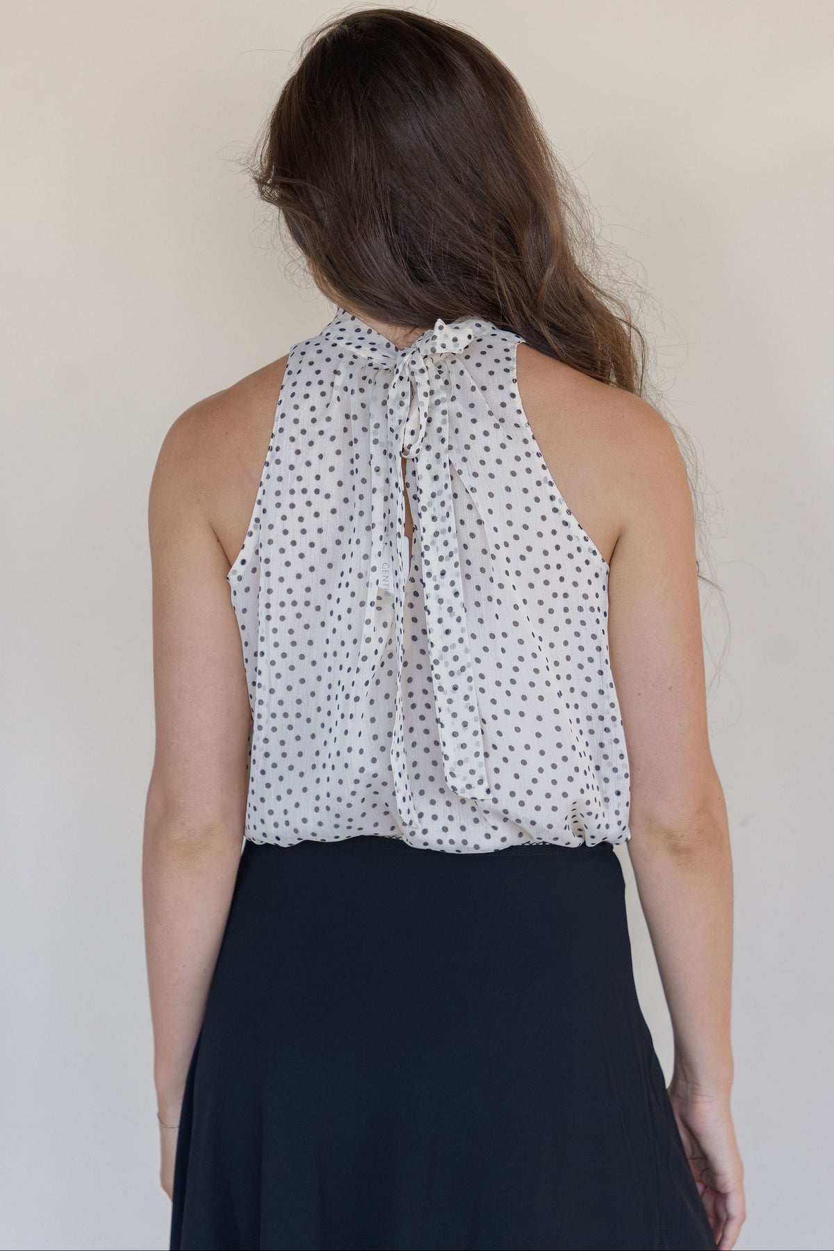 Gentle Fawn Lenora Sleeveless Blouse Cream Print