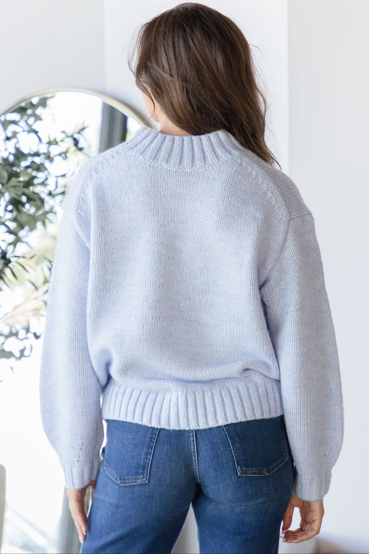 Gentle Fawn Tova Pullover Sweater Heather Skyline