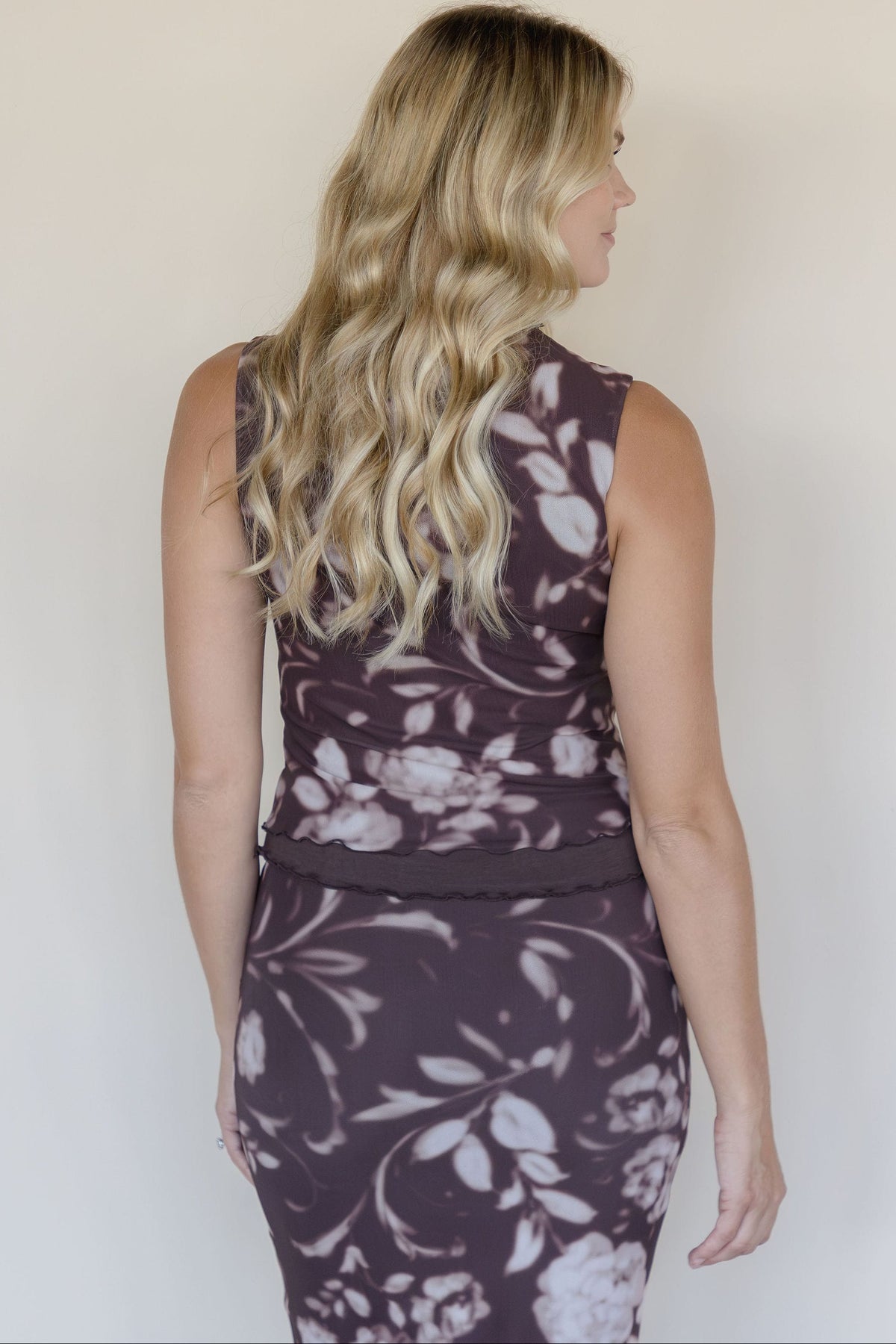 Line & Dot Sherilyn Top Brown Multi