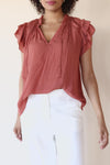 Adira Ruffle Sleeve Blouse