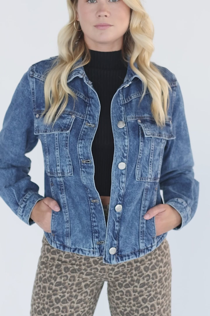 Jade Denim Jacket