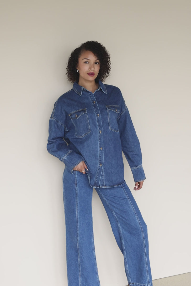 Kate Flare Denim Pants Kate Flare Denim Pants