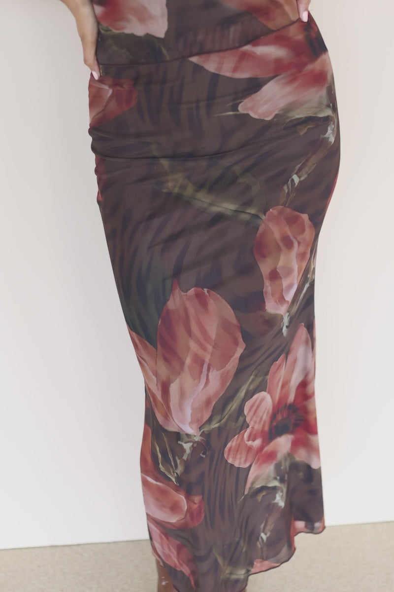 Keaton Mesh Mock Neck Top Keaton Mesh Mock Neck Top