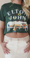 Elton John Floral Boyfriend Tee