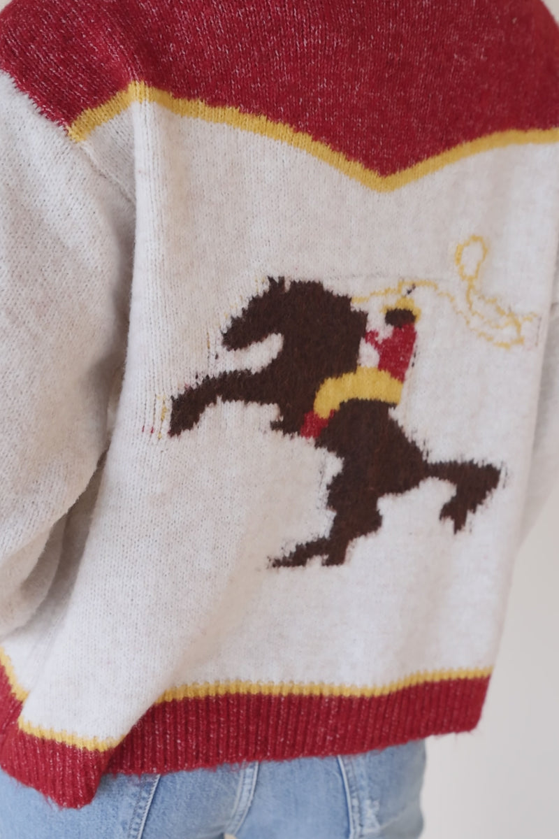 Wrangle Me In Zip Up Sweater Wrangle Me In Zip Up Sweater