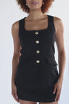 Jaclyn Mini Vest Dress