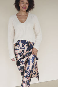 Ranger Midi Satin Skirt Ranger Midi Satin Skirt