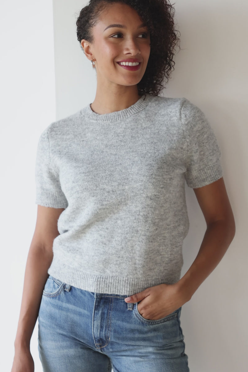 Lark Short Sleeve Knit Sweater Lark Short Sleeve Knit Sweater