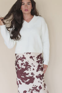 Wilson Cowhide Midi Skirt Wilson Cowhide Midi Skirt