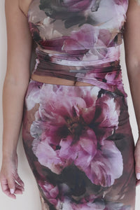 Margerie Mesh Midi Skirt Margerie Mesh Midi Skirt