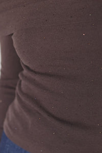 Kylin Off The Shoulder Rhinestone Sweater Kylin Off The Shoulder Rhinestone Sweater