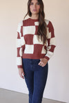 Rowan Checkered Sweater