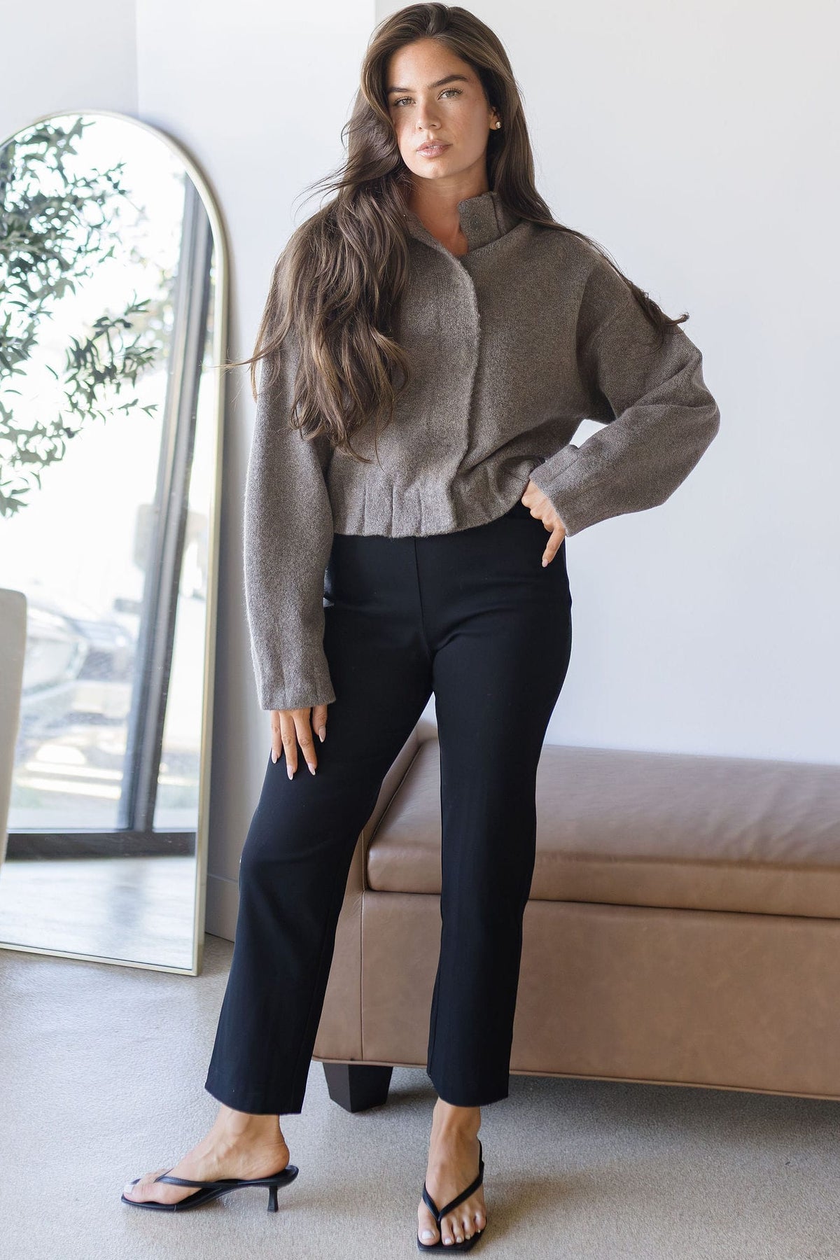 Raisonnel Comfort Stretch Ankle Pants Black