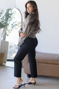 Raisonnel Comfort Stretch Ankle Pants Black