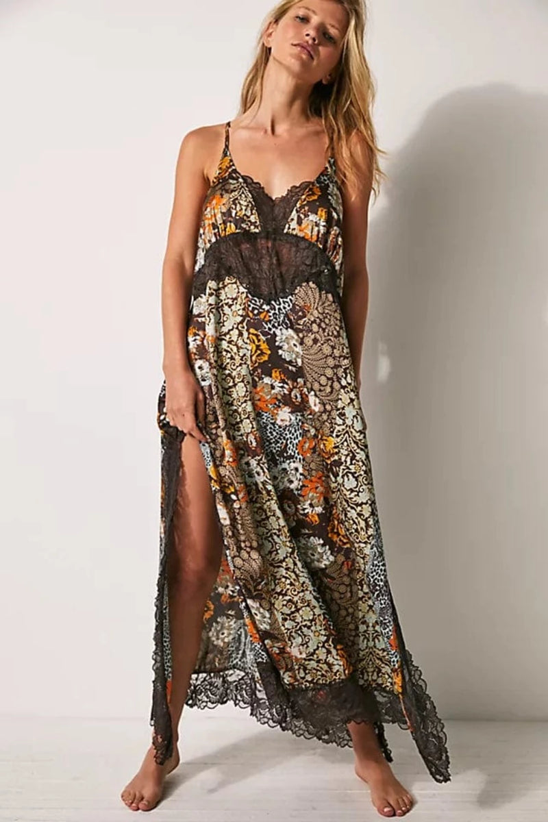 Free People Right Now Midi Slip Dress Wild Dove Boutique San Diego CA