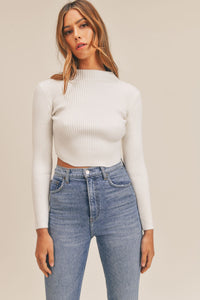 Current Mood Crop Sweater