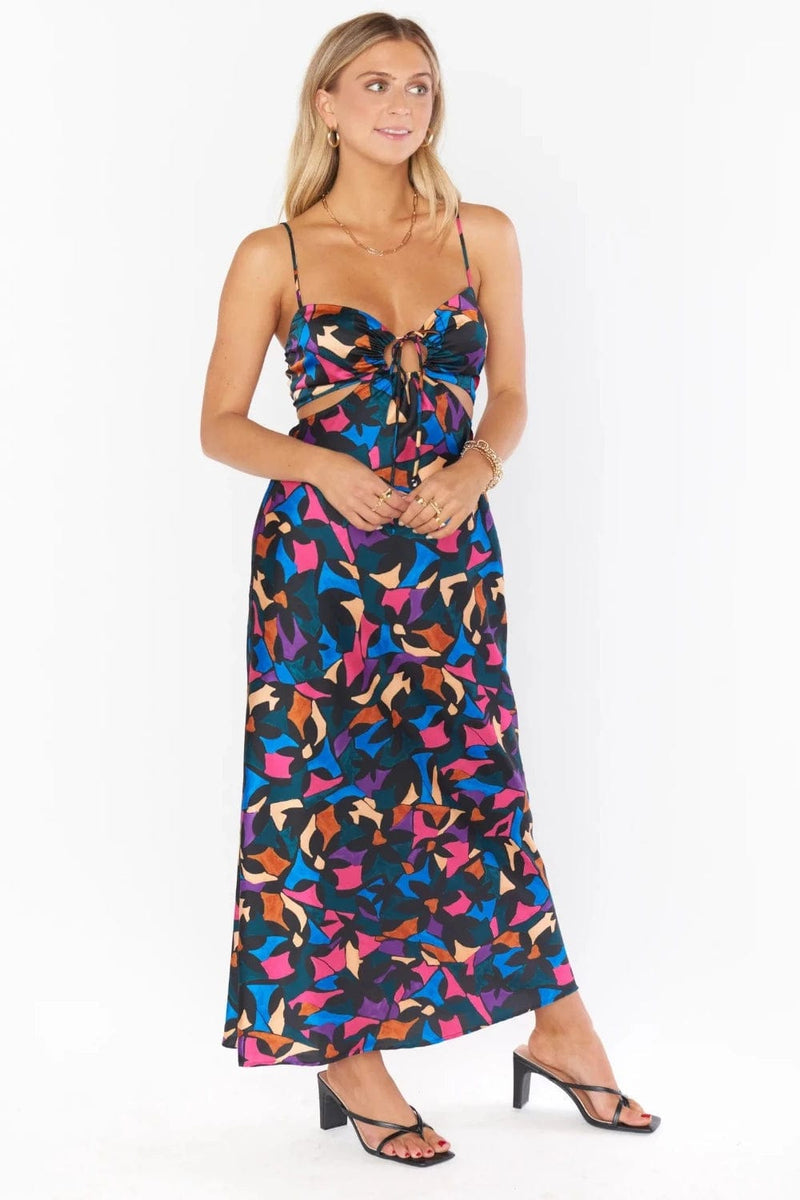 show me your mumu cut out dress Calloway Cut Out Dress